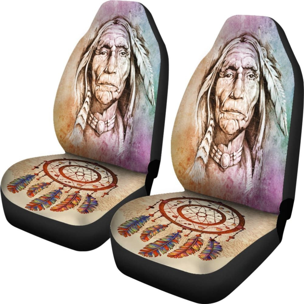 Native American Founding Father Car Seat Covers