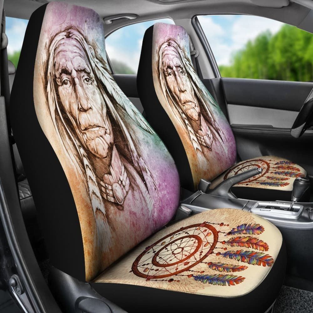 Native American Founding Father Car Seat Covers