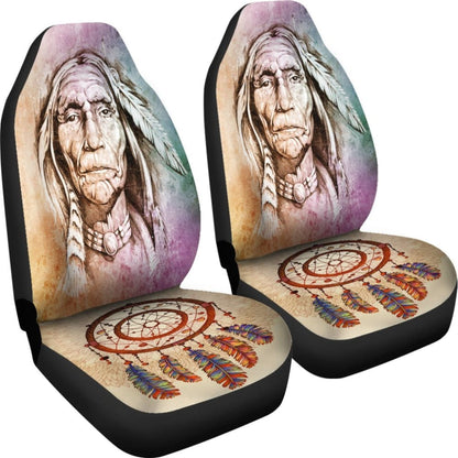 Native American Founding Father Car Seat Covers