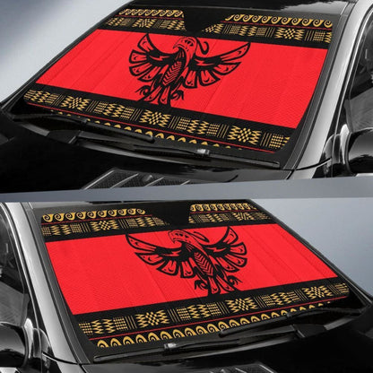 Thunderbird Native American Design Auto Sun Shades