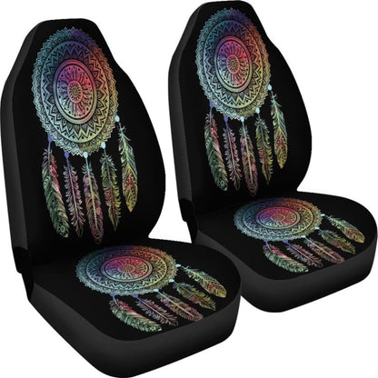 Mandala Dreamcatcher Native American Design Car Seat Covers