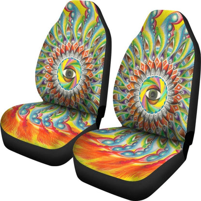 Eye Mandala Car Seat Covers