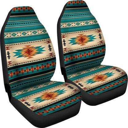 Blue Native Car Seat Covers