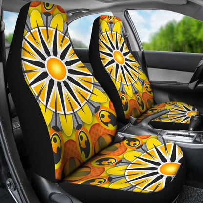 Sun Mandala Car Seat Covers