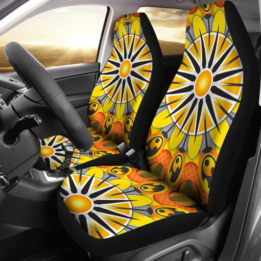 Sun Mandala Car Seat Covers