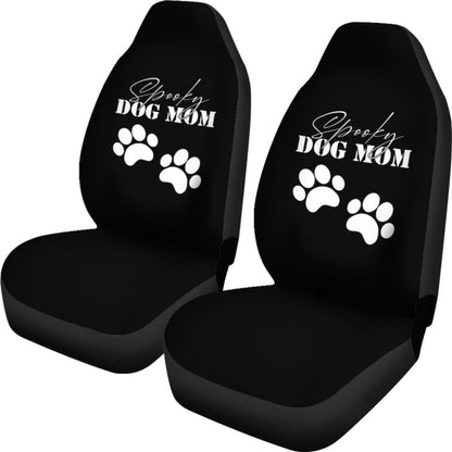 Spooky Dog Mom Halloween Paw Amazing Gift Ideas Car Seat Covers