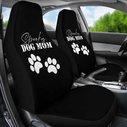 Spooky Dog Mom Halloween Paw Amazing Gift Ideas Car Seat Covers