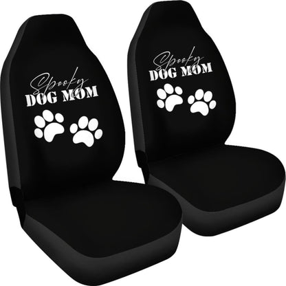 Spooky Dog Mom Halloween Paw Amazing Gift Ideas Car Seat Covers