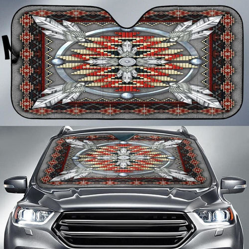 Native American Design Auto Sun Shades