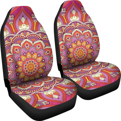 Feathered Mandala Car Seat Covers