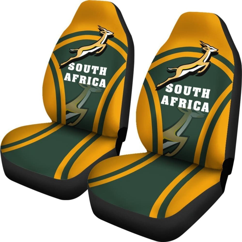 South Africa Springbok Car Seat Covers - Sport Style