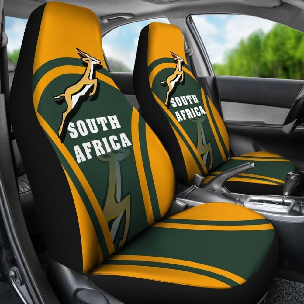 South Africa Springbok Car Seat Covers - Sport Style