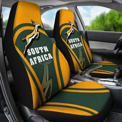 South Africa Springbok Car Seat Covers - Sport Style