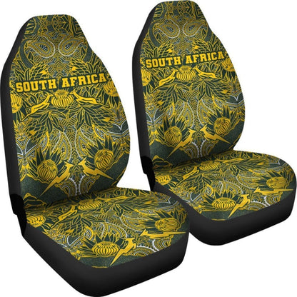 South Africa Springbok Car Seat Covers Proud Version