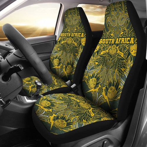 South Africa Springbok Car Seat Covers Proud Version