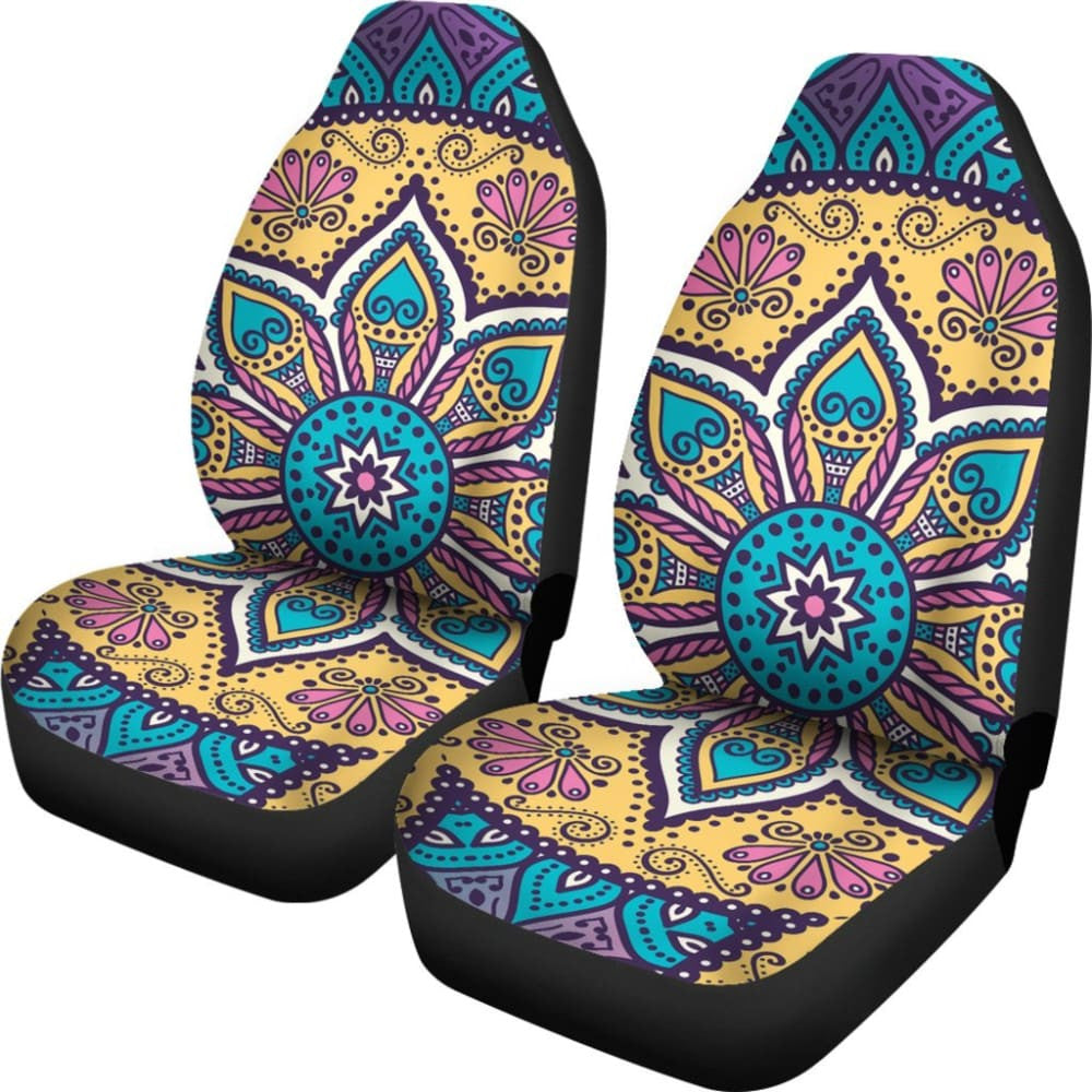 Boho Mandala Car Seat Covers