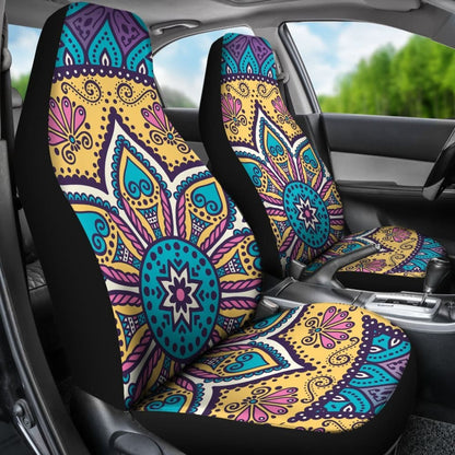 Boho Mandala Car Seat Covers