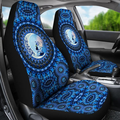 Mandala Love Snoopy - Car Seat Covers