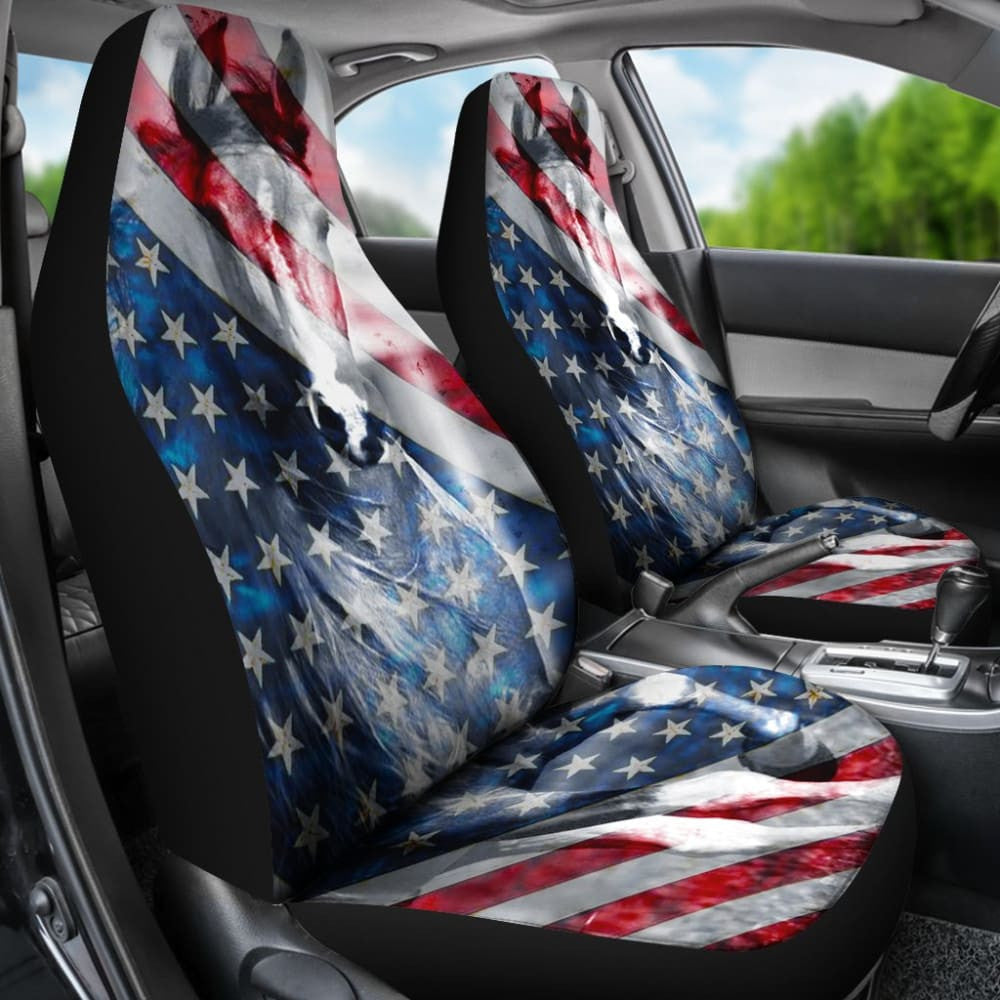 American Horse Car Seat Cover