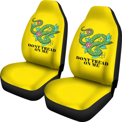 Dont Tread On Me Car Decor Items Car Seat Covers