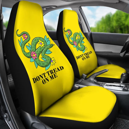 Dont Tread On Me Car Decor Items Car Seat Covers