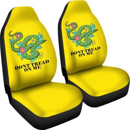 Dont Tread On Me Car Decor Items Car Seat Covers