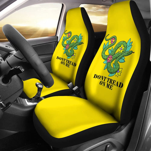 Dont Tread On Me Car Decor Items Car Seat Covers