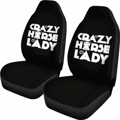 Crazy Horse Lady Car Seat Covers Amazing Gift Ideas