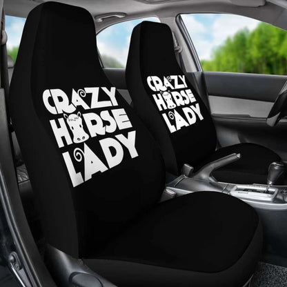 Crazy Horse Lady Car Seat Covers Amazing Gift Ideas