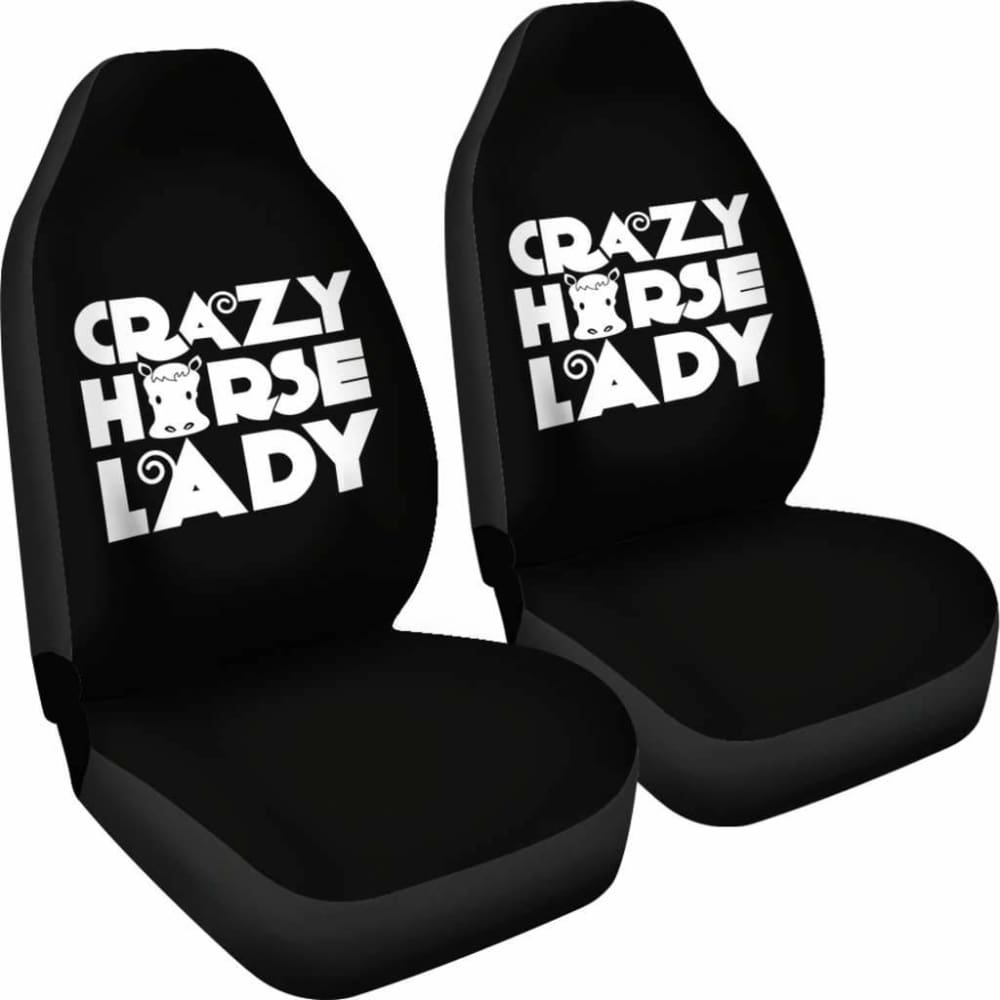 Crazy Horse Lady Car Seat Covers Amazing Gift Ideas