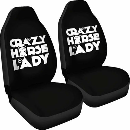 Crazy Horse Lady Car Seat Covers Amazing Gift Ideas
