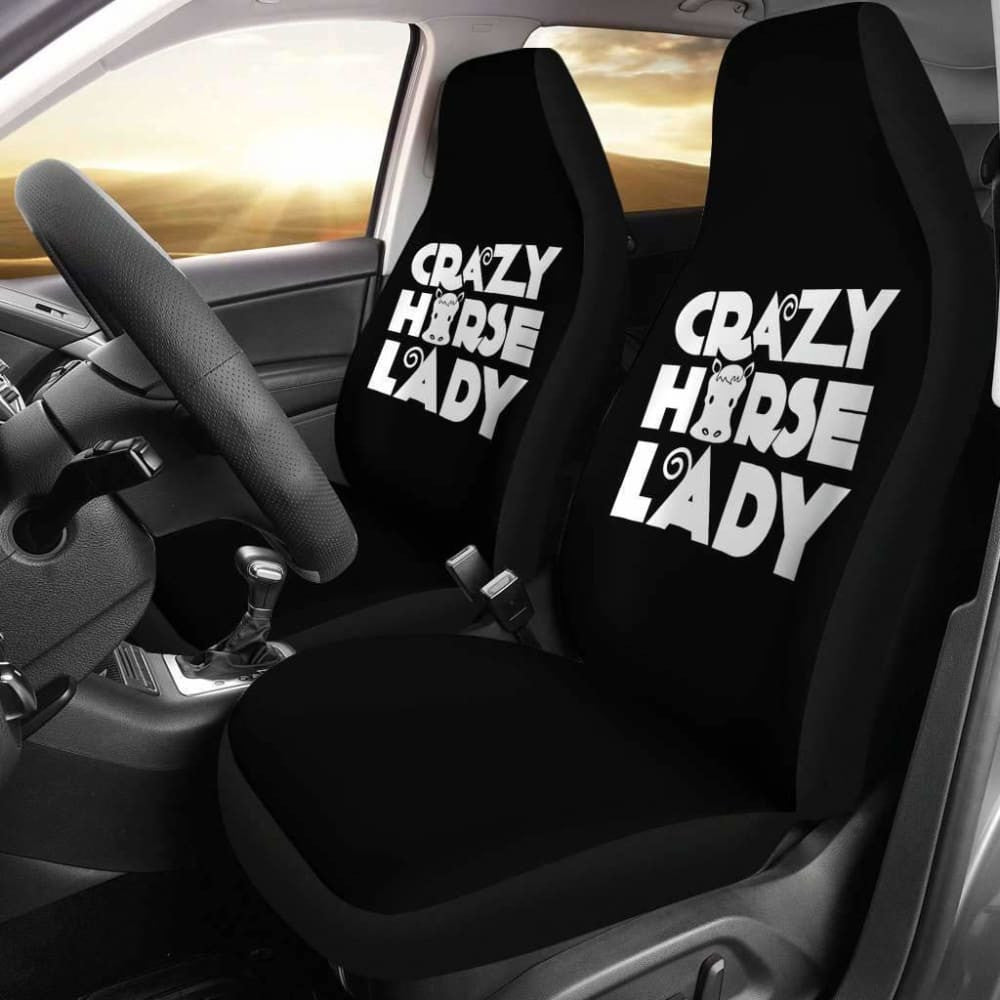 Crazy Horse Lady Car Seat Covers Amazing Gift Ideas