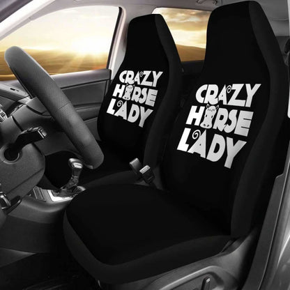Crazy Horse Lady Car Seat Covers Amazing Gift Ideas