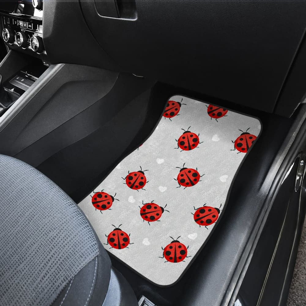 Funny Ladybug Print Amazing Car Floor Mats