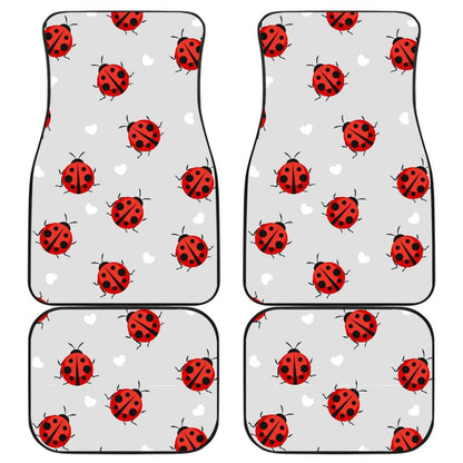 Funny Ladybug Print Amazing Car Floor Mats