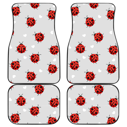 Funny Ladybug Print Amazing Car Floor Mats