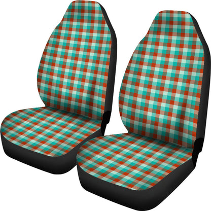 Colorful Checked Buffalo Plaid Amazing Car Seat Covers