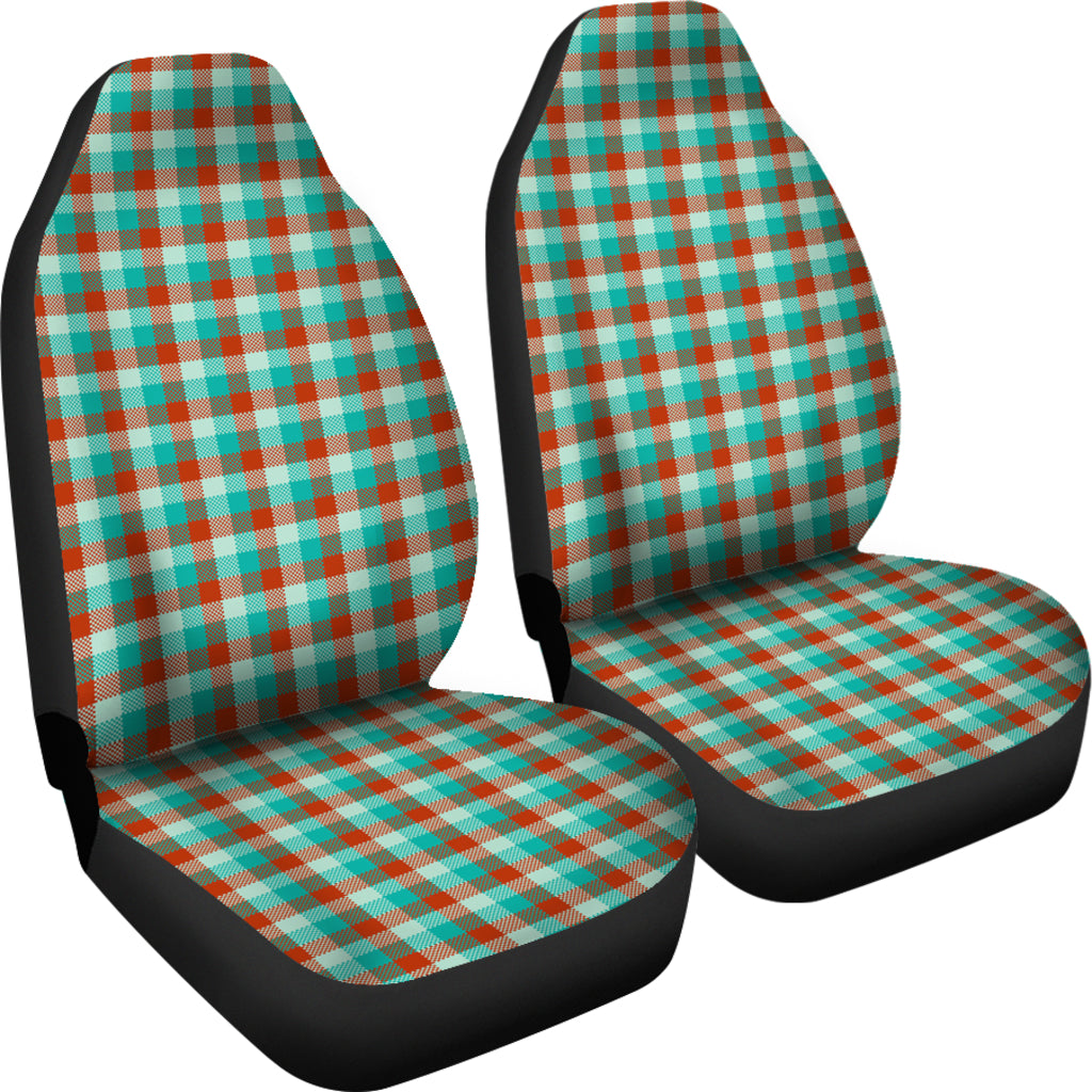 Colorful Checked Buffalo Plaid Amazing Car Seat Covers