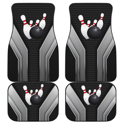 Bowling Car Seat Cover Metal Print