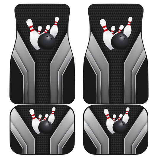 Bowling Car Seat Cover Metal Print