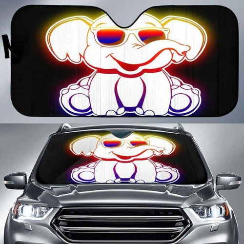 Elephant Sun Car Auto Sun Shades