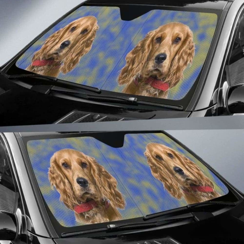 Cocker Spaniel Car Auto Sun Shades