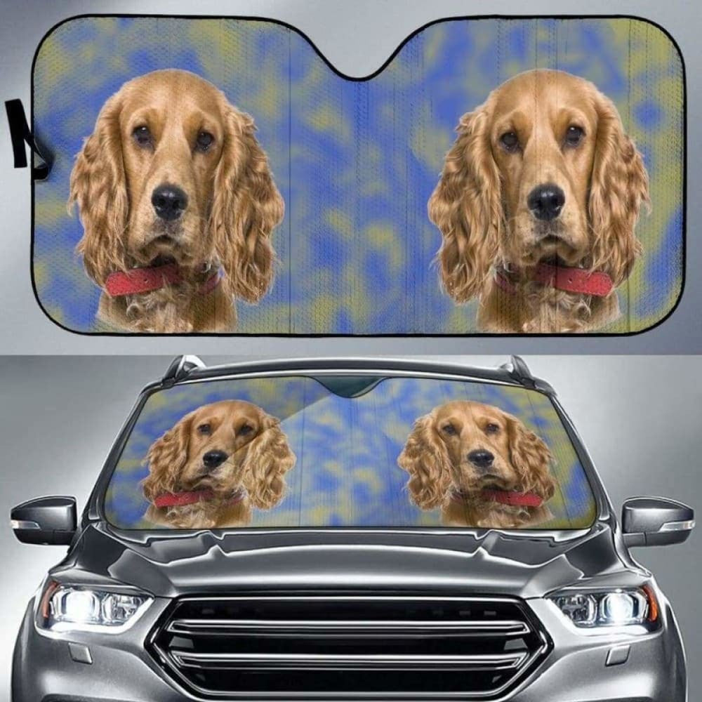 Cocker Spaniel Car Auto Sun Shades