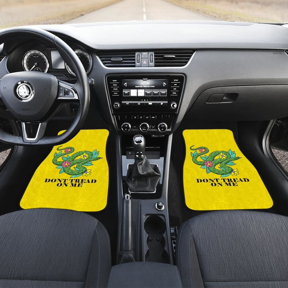 Dont Tread On Me Car Decor Items Car Floor Mats