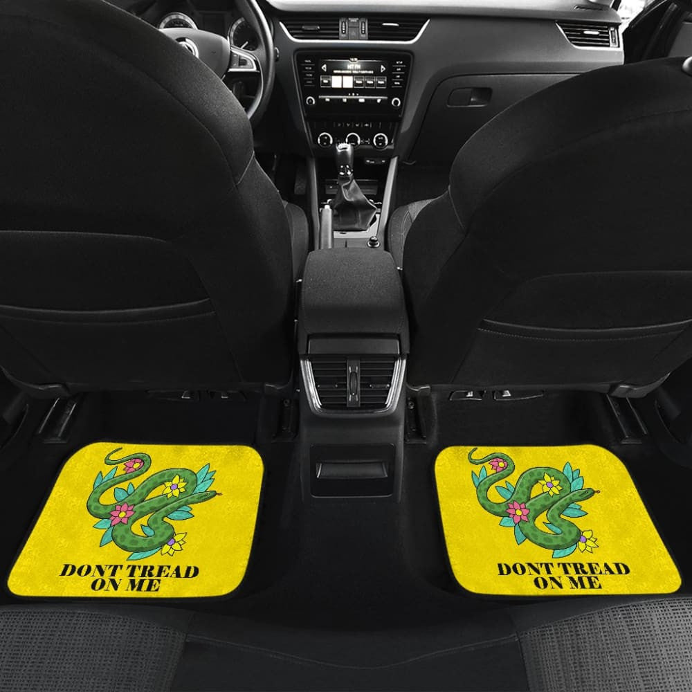 Dont Tread On Me Car Decor Items Car Floor Mats