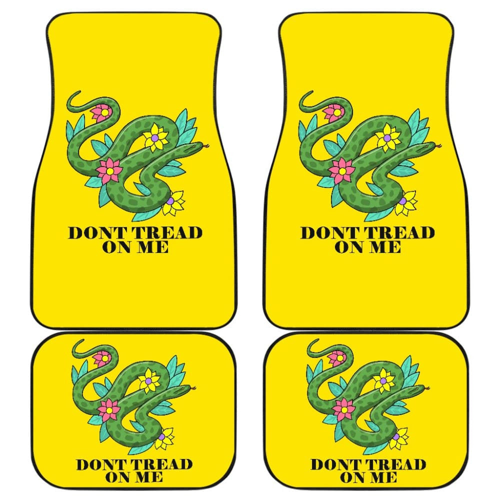 Dont Tread On Me Car Decor Items Car Floor Mats