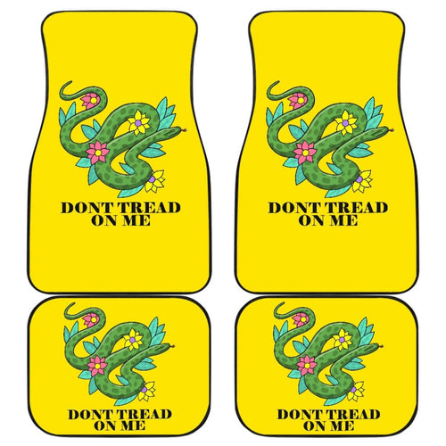 Dont Tread On Me Car Decor Items Car Floor Mats