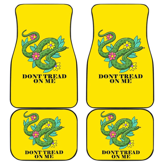 Dont Tread On Me Car Decor Items Car Floor Mats