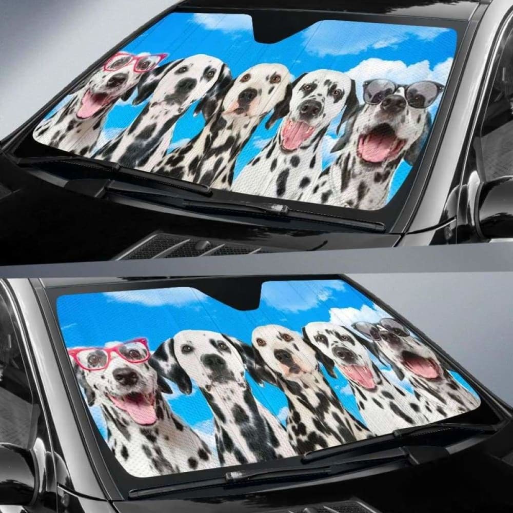 Dalmatian Auto Sun Shades