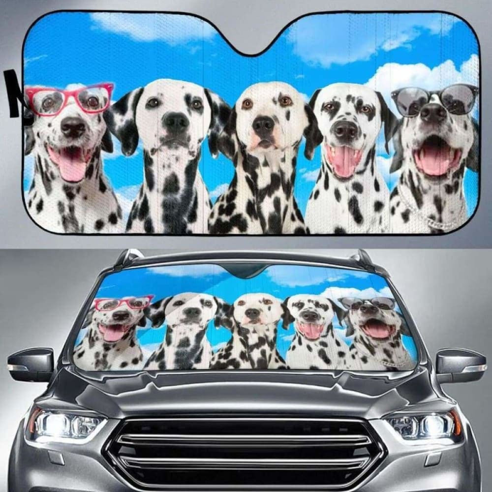 Dalmatian Auto Sun Shades
